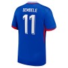 Maillot de Supporter France Dembele 11 Domicile Euro 2024 Pour Homme